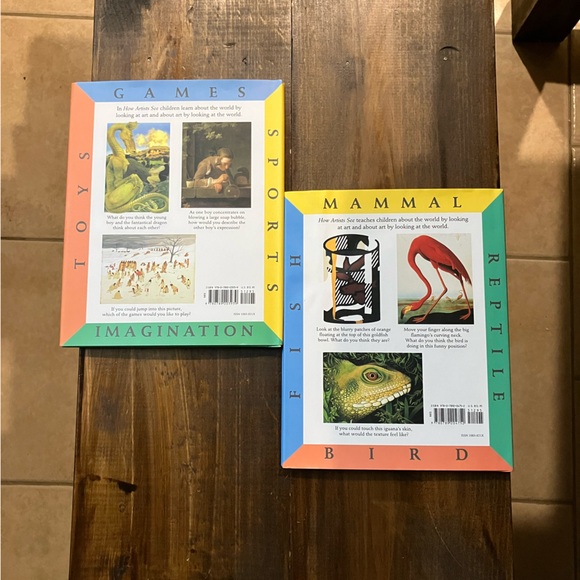 How Artists See Animals & How Artists See Play Like New Hardcovers For Children - Picture 4 of 14